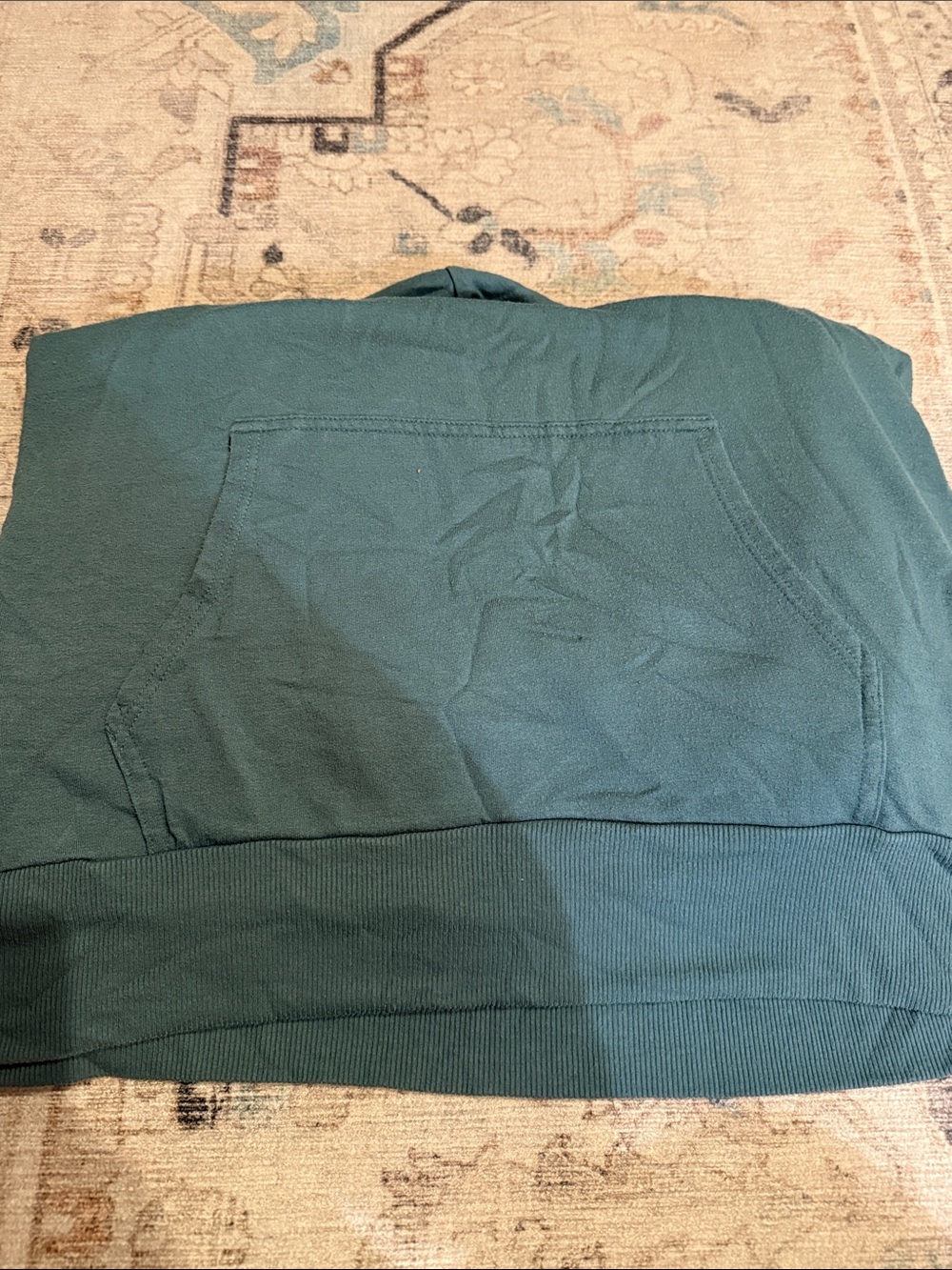 Beyond Yoga muted olive pullover hoodie - Picture 3 of 3